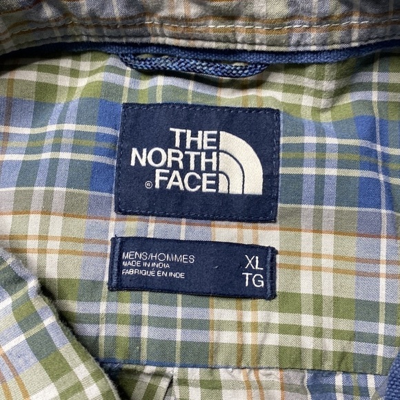 The North Face Blue Short Sleeve Button Up Shirt XL - Picture 3 of 5
